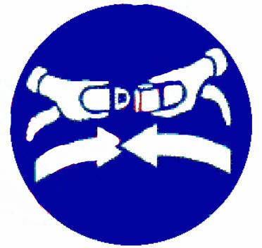 Symbol: fasten seat belts