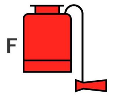 Symbol: portable foam applicator