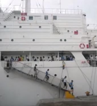 Photo - disembarkation ladder