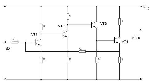 Схема усилителя
