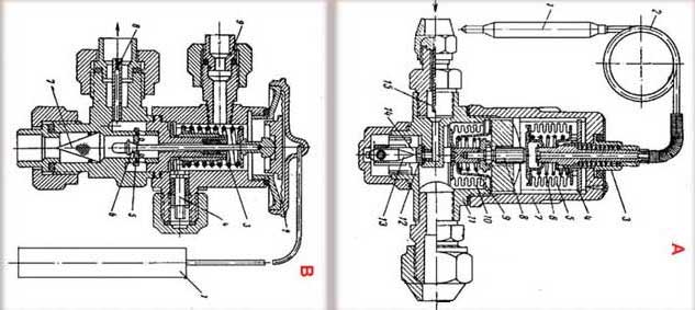 Терморегулирующие клапаны