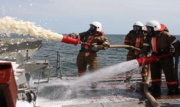 Пожар на судне