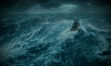 Шторм в океане