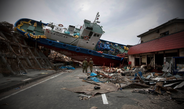 Страшное цунами в Японии 11 марта 2011 года