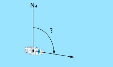 Определение места судна по глубине и пеленгу. Часть – 2