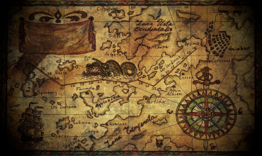 Рассмотрение морской карты для Южного Эгейского моря