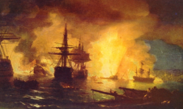 Чесменский бой в истории русского флота