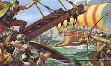 Сражение при Акциуме – позорное бегство Антония и Клеопатры