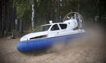 СВП “Арго” Тест – драйв судна на воздушной подушке