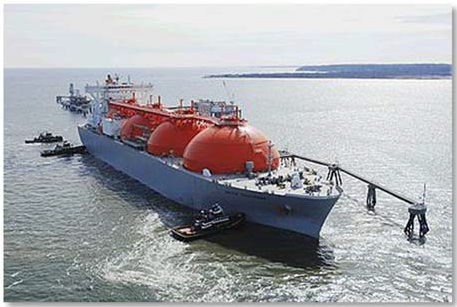 Газовоз Liquefied gas tanker