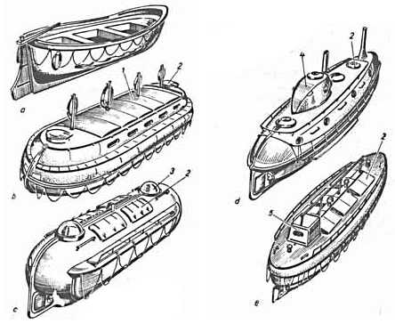 Шлюпка спасательная рисунок