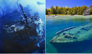 Топ 10 затонувших кораблей, ставших местами паломничества дайверов