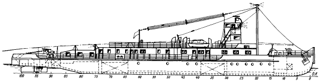 Американский буксир springer чертежи