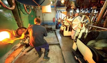 Ремонт составляющих котлов и теплообменников судна