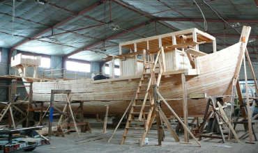 Палубные конструкции морских деревянных судов