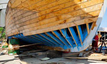 Конструкция корпуса морских деревянных судов