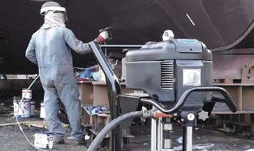 Оборудование для нанесения судовых лакокрасочных материалов