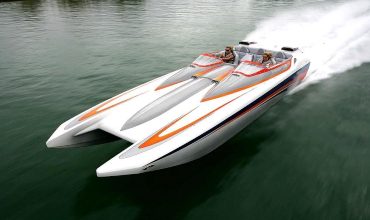 Особенности гидродинамики глиссирующих катамаранов