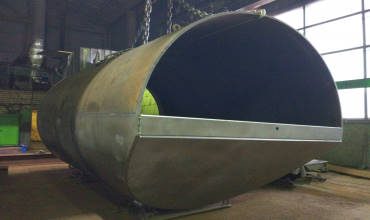 Крепление механизмов на фундамент судна