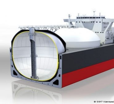 Arrangement of the gas carrier ships