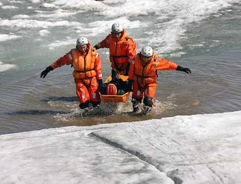 Тест по чрезвычайным и аварийным ситуациям на море