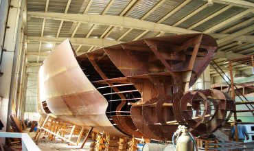 Листовые конструкции корпуса судна