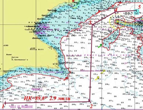 Тест онлайн по планированию маршрутов для судоводителей
