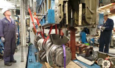 Сборка типовых соединений судна и их балансировка