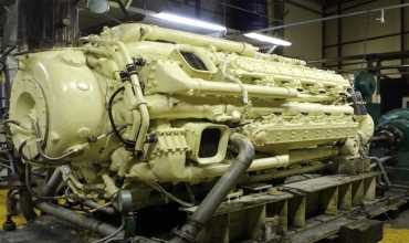 Сборка судовых двигателей внутреннего сгорания