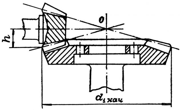 Зубчатая передача чертеж
