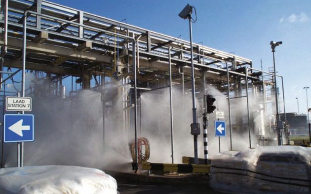 Fire deluge system