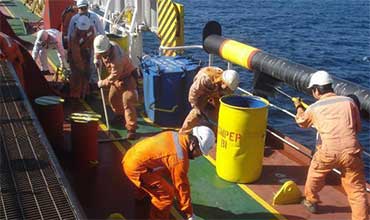 Questions and answers to Crew Evaluation System Test about SOPEP SMPEP