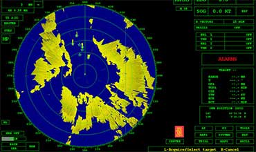 Questions and answers to Crew Evaluation System Test about Automatic Radar Plotting Aid