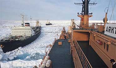 Crew Evaluation Test online for seamans about Navigation in Ice