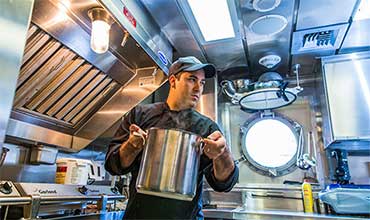 Тренировочный CES тест по теме обработка продуктов питания на судне (Food Handling)