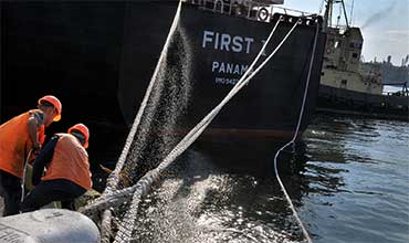 Тренировочный CES тест онлайн по теме швартовка судна (Mooring)