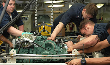 Questions and answers to Crew Evaluation System Test about Sulzer Medium Speed Diesel Engine