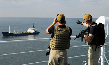 Questions and answers to Crew Evaluation System Test about Ship Security Officer Training System