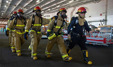 Questions and answers to Seagull CES CBT test for seamans about Firefighting, Basics