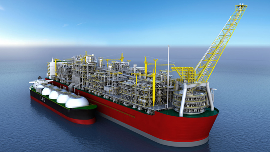 Overview of GURF and AZURE Offshore Floating LNG Plants