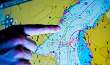 Crew Evaluation System CBT test online for seamans about ECDIS Display Feature