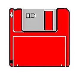 Example of diskette
