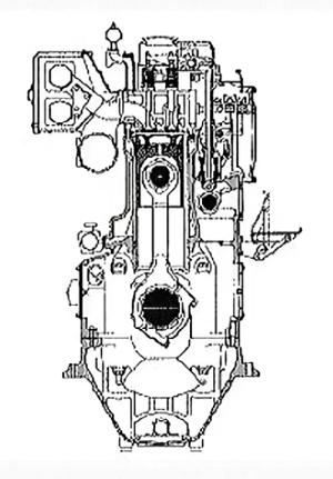 Scheme of engine