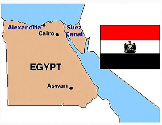 Map of Egypt