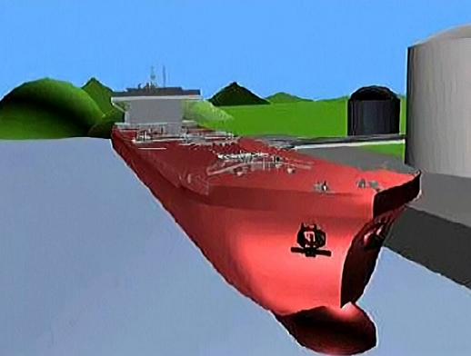 Picture of the tanker