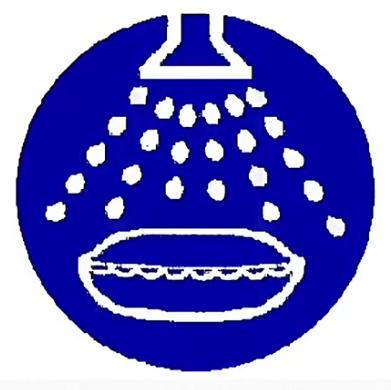 Symbol - water spray