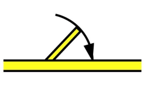 Symbol - self closing door