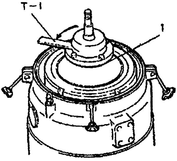 Схема снятия регулировочной шайбы