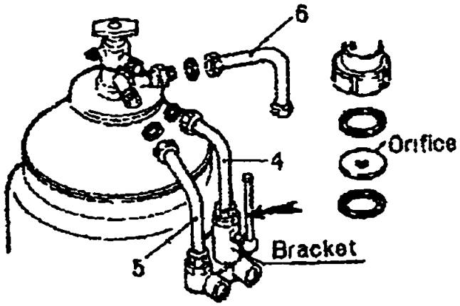 Разборка арматуры крышки сепаратора
