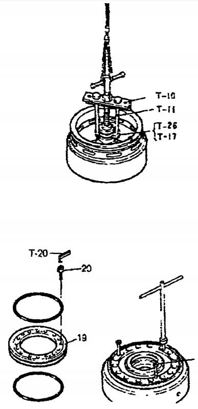 Схема разборки барабана